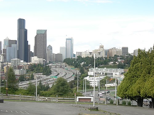 I-5 & Downtown Seattle from Beacon Hill