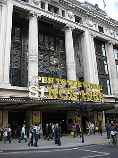 Selfridges Chain of high-end department stores in the United Kingdom