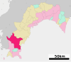 Shimanto in Kochi Prefecture Ja.svg