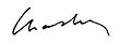 signature de Roger Chastel