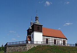 Skoki, Wągrowiec County, Poland. Church of St. Nicholas.jpg