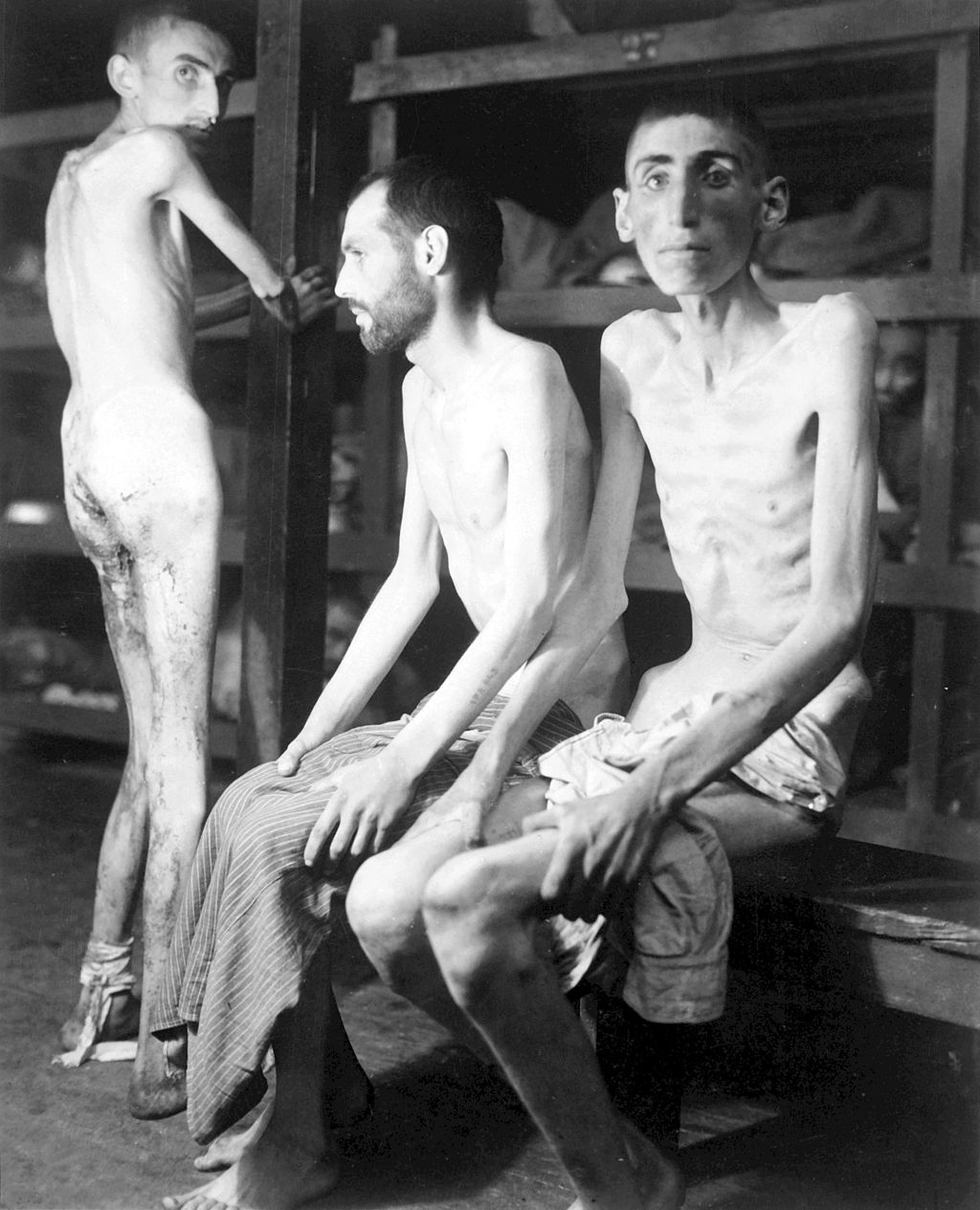 Slave laborers at Buchenwald