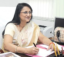 Smt. Ranee Narah taking charge as the Minister of State for Tribal Affairs, in New Delhi on October 29, 2012.jpg