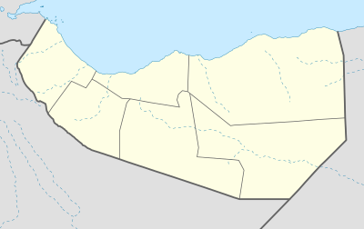 Mapa de localização/Somáliland