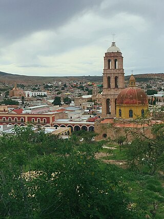 <span class="mw-page-title-main">Sombrerete, Zacatecas</span> City & Municipality in Zacatecas, Mexico