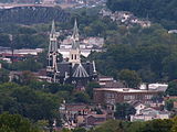 St. Mary’s Church, worship site of St. John of God Roman Catholic parish, McKees Rocks, Pennsylvania