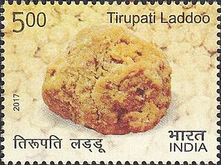 <span class="mw-page-title-main">Tirupati Laddu</span> Indian sweet
