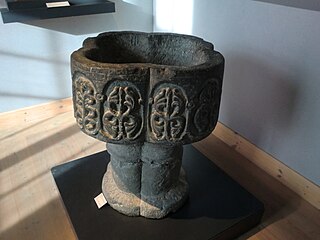 Baptismal font from Starrkärr church