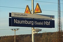Station sign (2014).