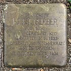 Stolperstein für Ernst Gerber