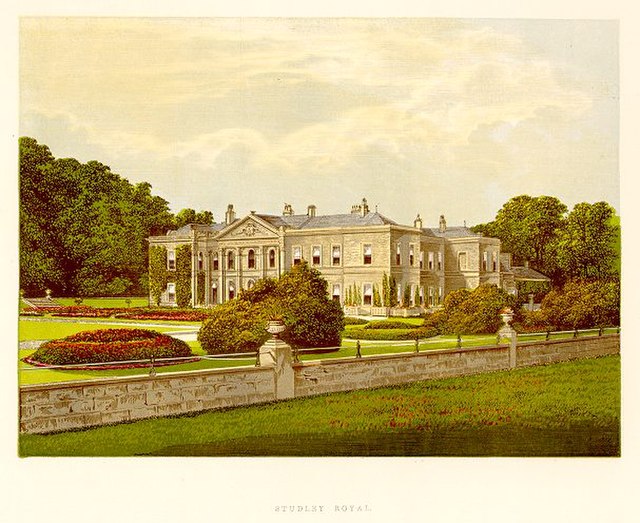 Studley Royal, 1880