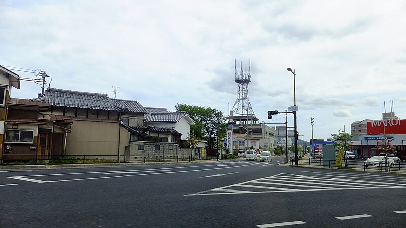 File:Sumiyoshitown Kurayoshicity Tottoripref Tottoriprefectutal road 38 Kurayoshi Fukumoto line.JPG