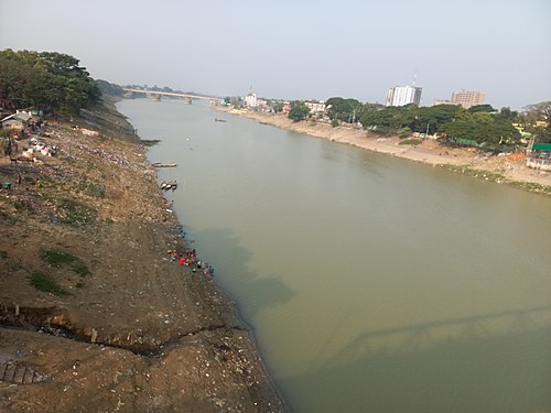 Surma River in Sylhet