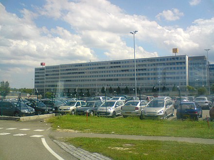 The Swiss International Air Lines head office at EuroAirport.