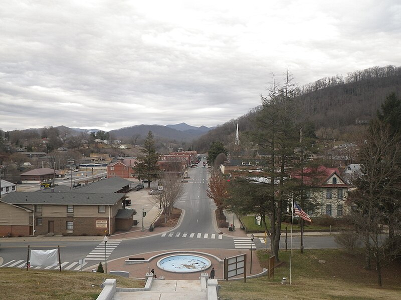 File:Sylva Skyline from Courthouse.JPG