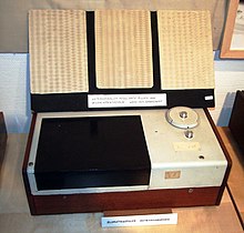 Design prototype of a player for the Telefunken TeD video disc TED-Prototyp.jpg