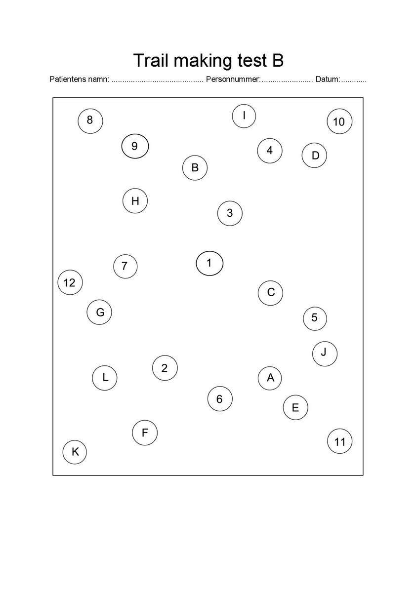 Number connection. ТМТ Trail making Test — тест прокладывания пути. Trail making Test бланк. Тест связи чисел для определения печеночной энцефалопатии. TMT тест.