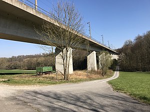 Frauenwald valley bridge