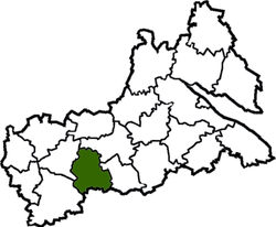 Location of Taļnes rajons