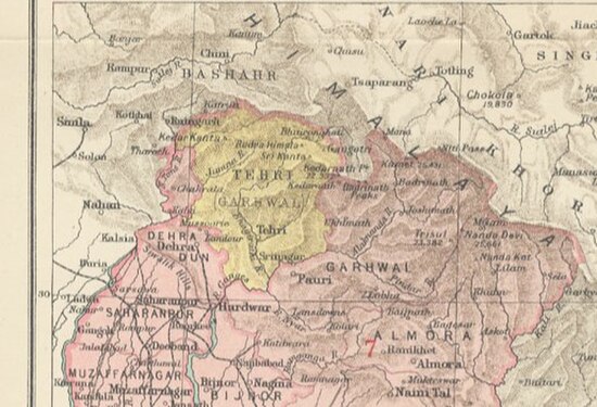 Tehri Garhwal State in The Imperial Gazetteer of India