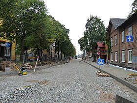 Улица в ходе реконструкции 2013 года