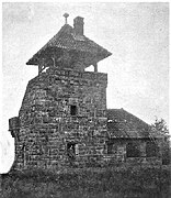 Der Turm im Jahr 1926, vor der Erhöhung