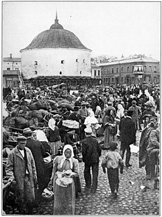 Plaza del Mercado a finales del siglo XIX