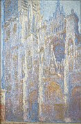 The Rouen Cathedral at Noon by Claude Monet, 1894, Pushkin Museum.JPG