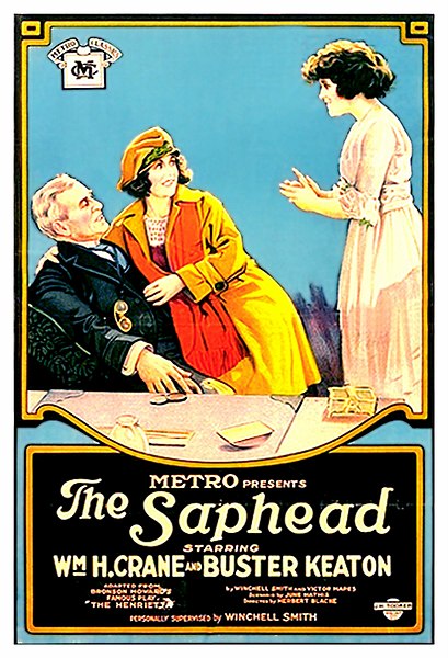 Poster for The Saphead