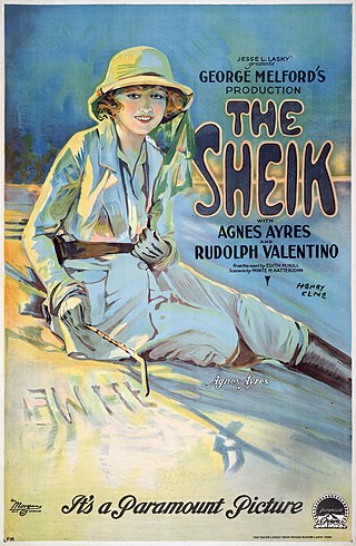 <i>The Sheik</i> (film) 1921 film by George Melford