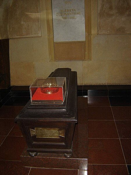 File:Tomb of Elisabeth of Austria in Vilnius Cathedral.jpg