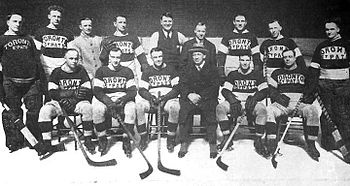 The Toronto St. Patricks came up just a bit short against the Ottawa  Senators, 2 to 1, on January 28, 1922.