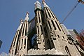Towers - Passion Facade - Sagrada Família - Barcelona 2014.JPG