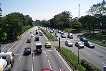 Traffic along Lornie Road, Singapore. Traffic along Lornie Road, Singapore - 20130728.JPG