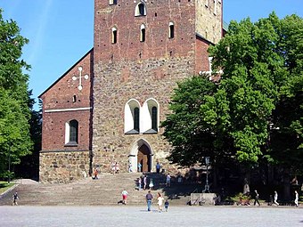 Turun tuomiokirkko on Turun kolmanneksi suosituin nähtävyys Turun linnan ja Luostarinmäen käsityöläismuseon jälkeen.