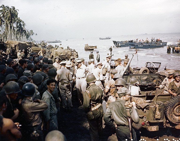 File:USA C-260 Invasion of Leyte, October 1944.jpg