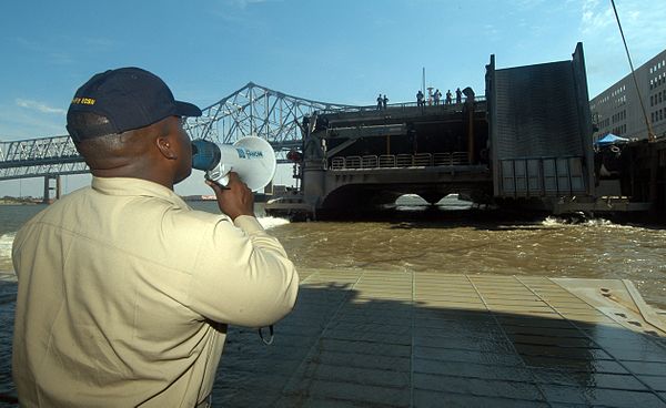 Swift in New Orleans following Katrina, 6 September 2005