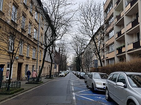 UlicaHugonaKołłątaja WidokNaPołudniowyZachód POL, Kraków