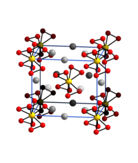 Crystal structure of potassium tetraperoxochromate