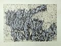 „Ohne Titel“ von Ursula Stock, Mischtechnik auf Papier, 45 x 62 cm, 1961/1962.