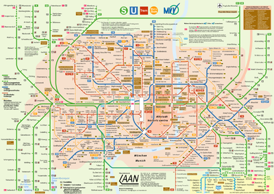 Munich's Public Transport Network