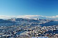 English: View of Bergen, Norway during winter.