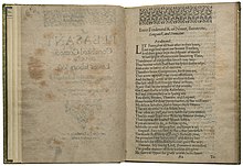 First page from Love's Labour's Lost, 1598, from the University of Edinburgh Heritage Collection View of first page from Love's Labour's Lost, 1598.jpg