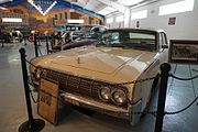 Lyndon B. Johnson's 1964 Lincoln Continental convertible