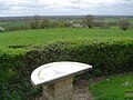 Panorama vu de l'église.