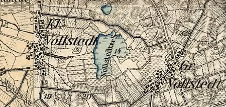 Vollstedter See um 1879