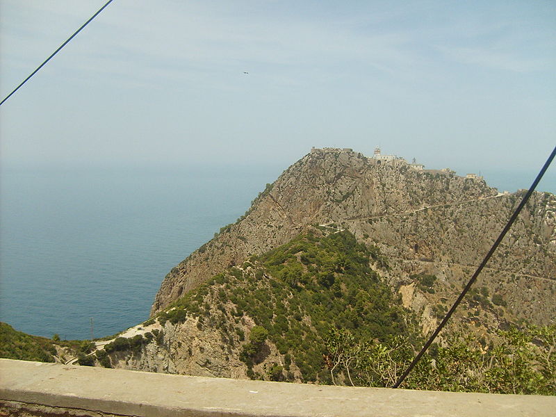 File:Vu du phare du Cap Carbon, Wilaya de Béjaïa.JPG