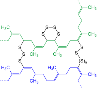 <span class="mw-page-title-main">Cross-link</span> Bond that links one polymer chain to another