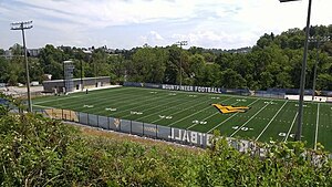 The Steve Antoline Family football practice field at West Virginia University. WVU Football Practice Field 2.jpg