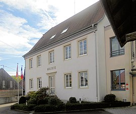The town hall in Walheim